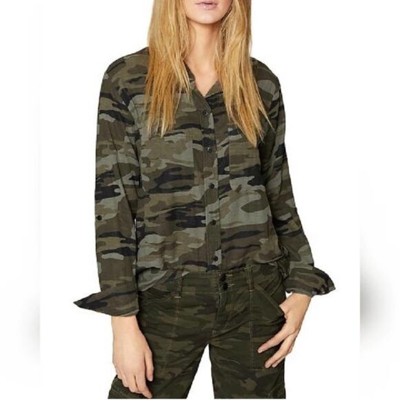 Sanctuary Camo Boyfriend Shirt - Picture 1 of 6